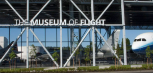 Photo of the Museum of Flight sign